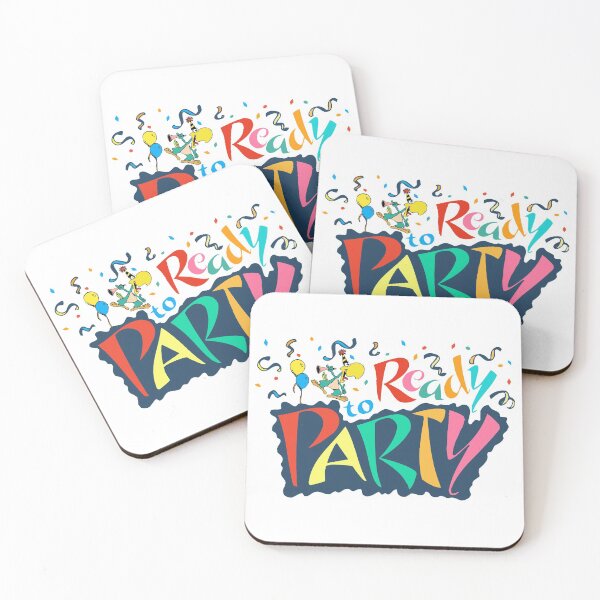 Item preview, Ready To Party Sticker designed and sold by gooddesignart.