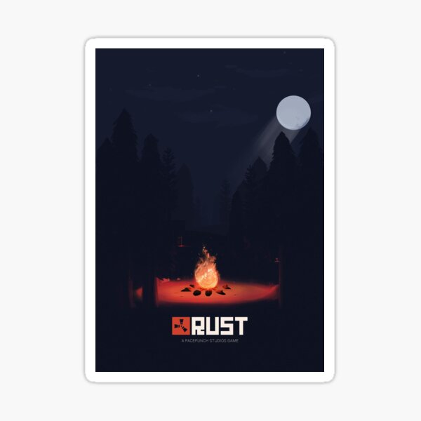 Jeu de rouille Sticker
