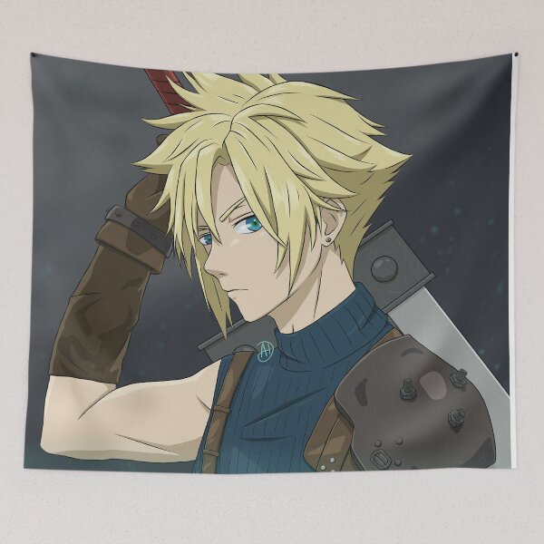 Item preview, Cloud Strife designed and sold by swaggingturtle.