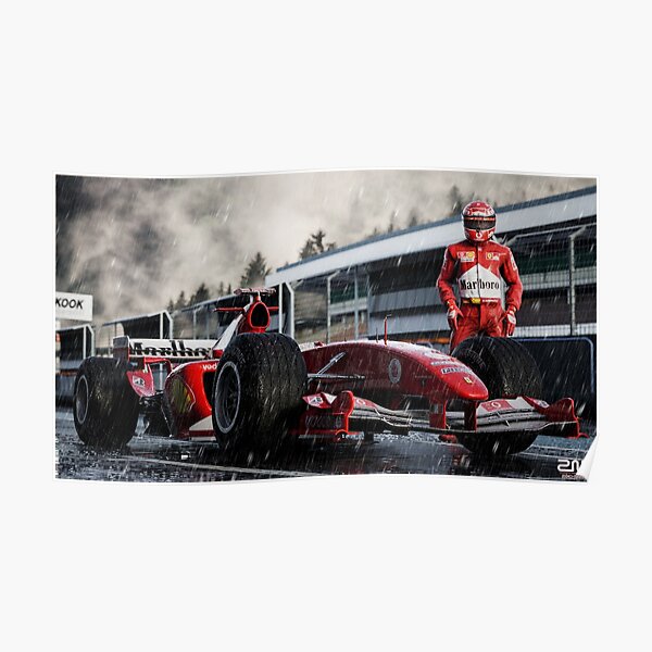 "Michael Schumacher" Poster For Sale By Iscapus | Redbubble