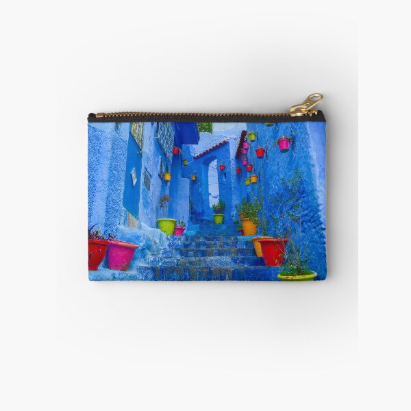 Item preview, Flower Pots in the Blue City, Chefchaouen, Morocco designed and sold by buckal.