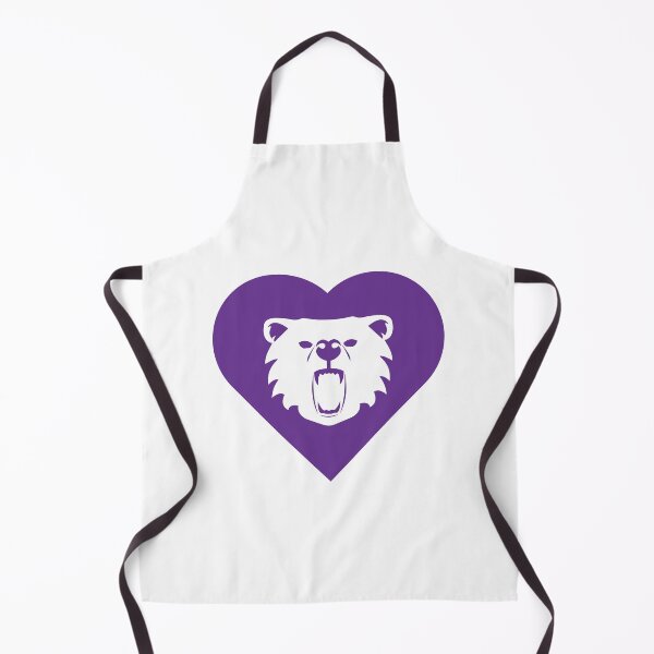 Item preview, Bear Mascot Cares Purple designed and sold by cmd-art.