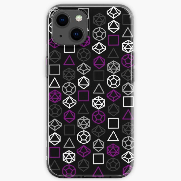 Dungeons, Dragons, and Dice: Ace Pride iPhone Soft Case