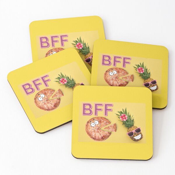 Item preview, Pineapple Pizza BBF Vibes  designed and sold by Iambellanova.