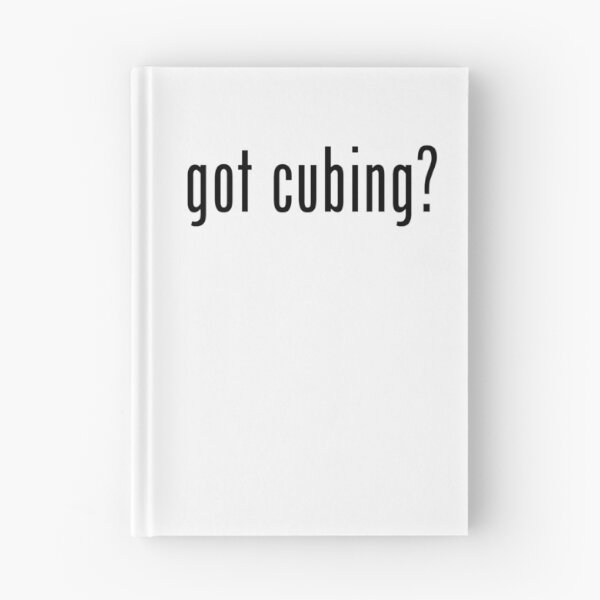Item preview, got cubing? Black on White Design designed and sold by LaGringaCuber.