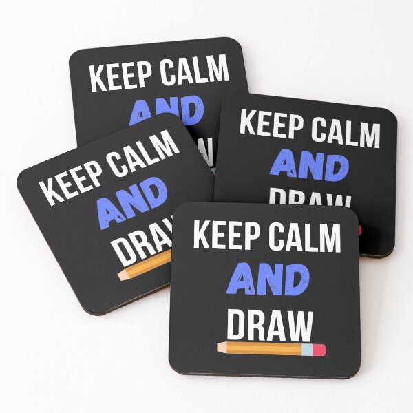 Item preview,  Keep Calm and Draw designed and sold by Oreo2020 Creations.