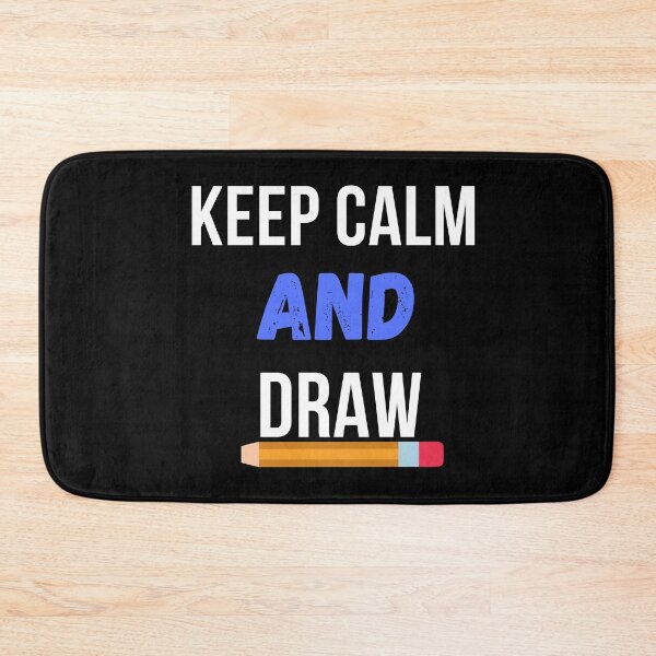 Item preview,  Keep Calm and Draw designed and sold by Oreo2020 Creations.