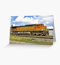 Southbound Train Greeting Card