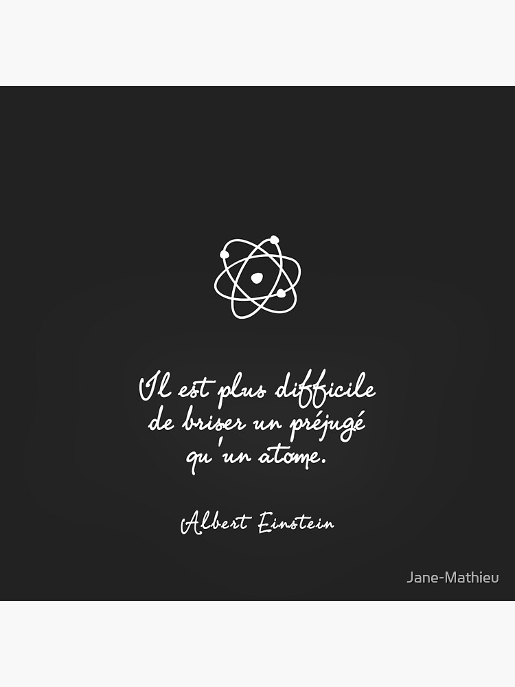 Einstein Citation Greeting Card By Jane Mathieu Redbubble