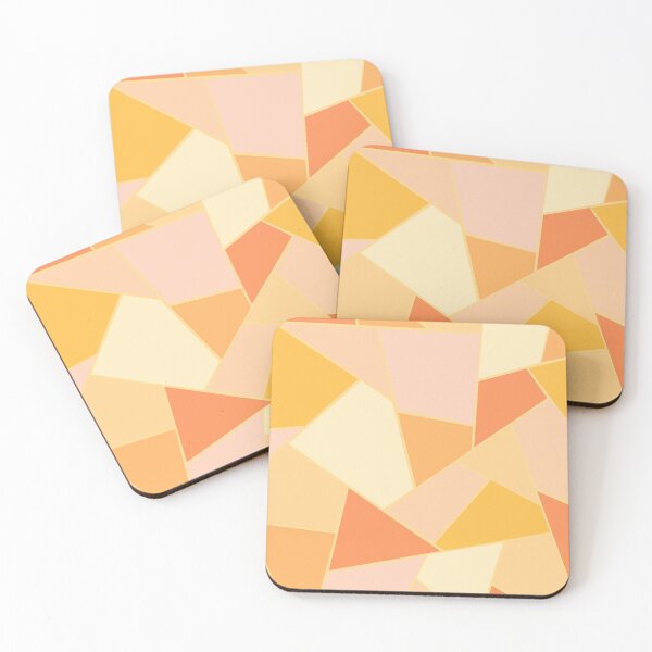 Item preview, Yellow Orange Geometric Summer Glam #1 #geo #decor #art designed and sold by Anita's & Bella's Art.