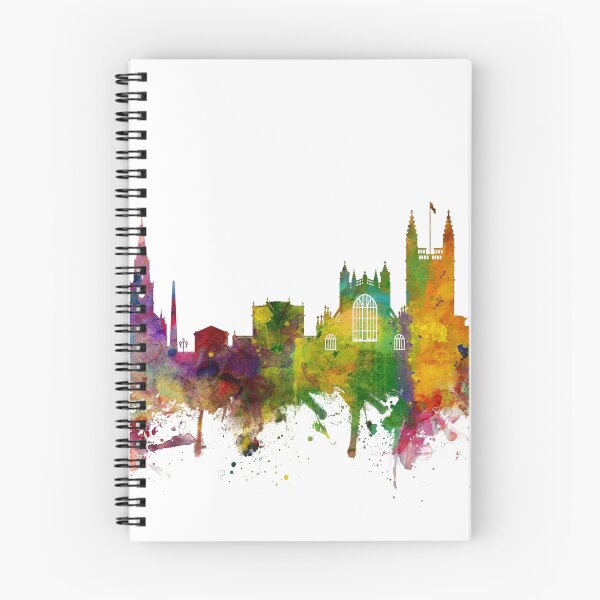 Item preview, Bath England Skyline Cityscape designed and sold by ArtPrints.
