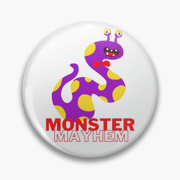 Item preview, Purple happy monster - Monster mayhem designed and sold by priyankajustine.