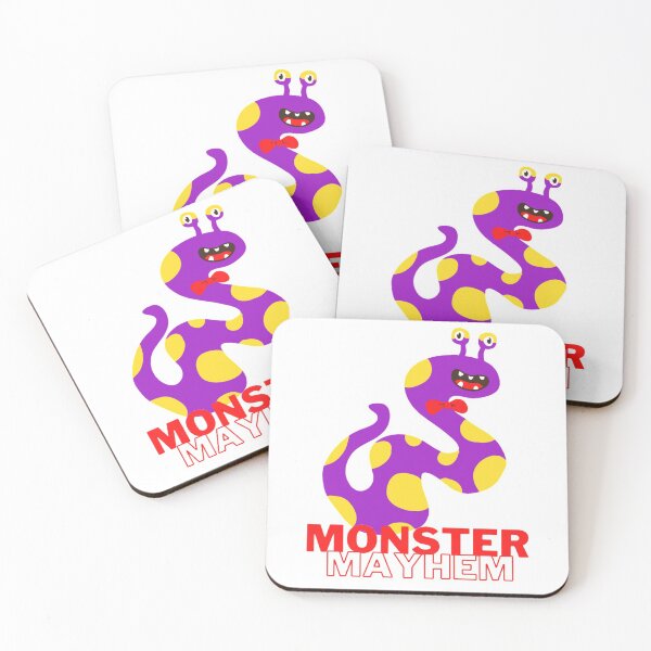 Item preview, Purple happy monster - Monster mayhem designed and sold by priyankajustine.