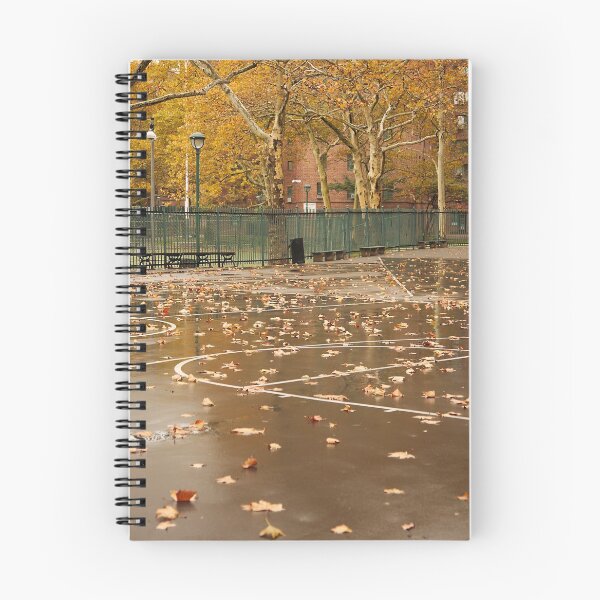 Item preview, Basketball Court in Autumn designed and sold by Through the Eyes of A Lotus.