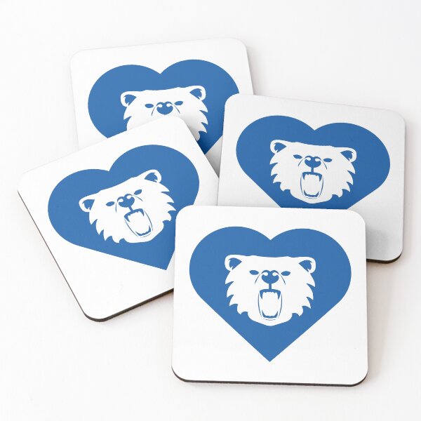 Item preview, Bear Mascot Cares Blue designed and sold by cmd-art.