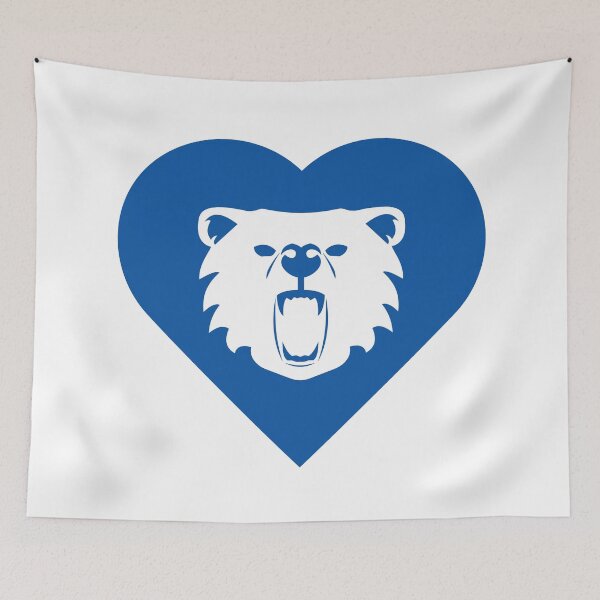 Item preview, Bear Mascot Cares Blue designed and sold by cmd-art.