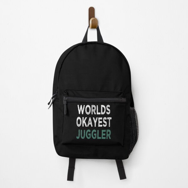 Item preview, worlds okayest juggler / Gift For Jugglers / Funny Juggler gifts / Clown / Juggle tee / Juggle quote / Juggling idea design   designed and sold by Chamssou.