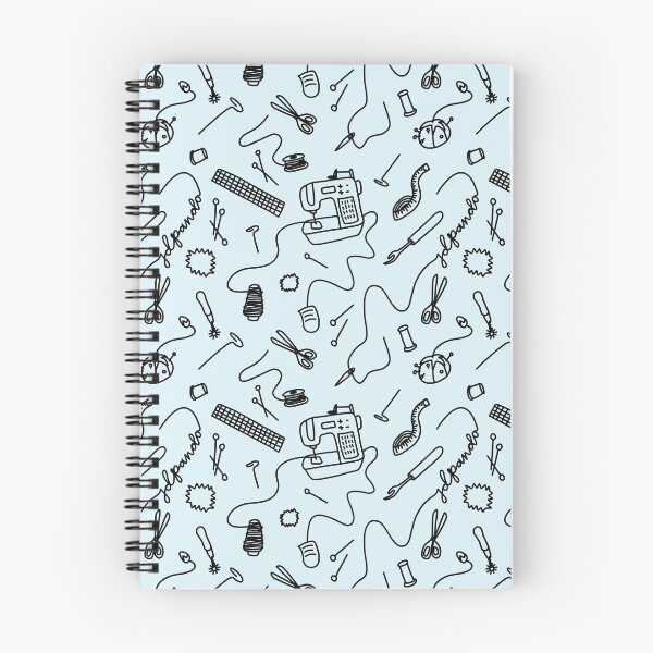 Item preview, Seamstress Essentials Layout - An Organized Mess in Black designed and sold by JD-PANDA.