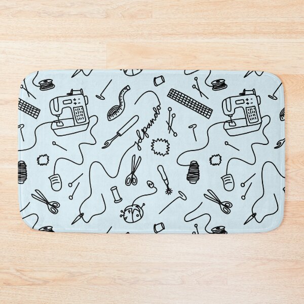 Item preview, Seamstress Essentials Layout - An Organized Mess in Black designed and sold by JD-PANDA.