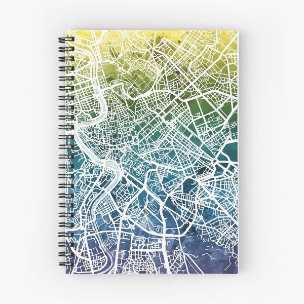 Item preview, Rome Italy City Street Map designed and sold by ArtPrints.