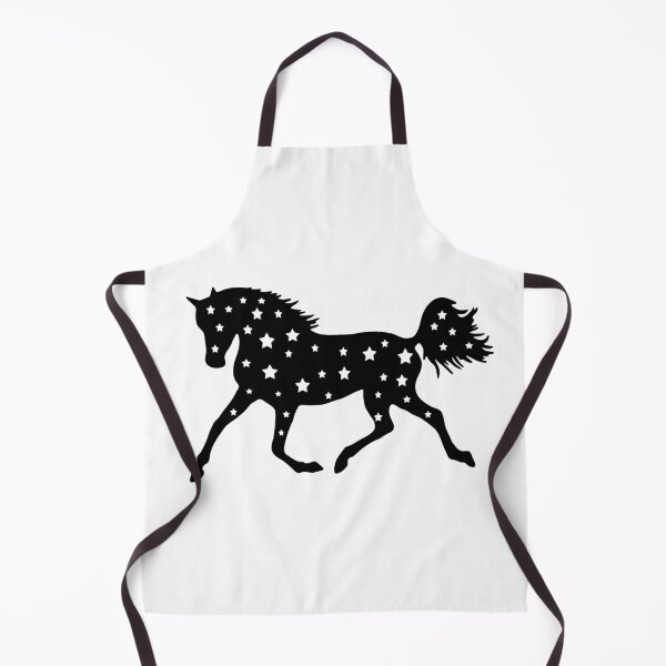 Item preview, Horse silhouette with stars designed and sold by Fran Fryberg.