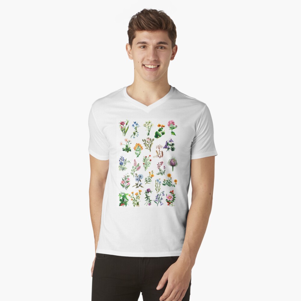 Item preview, V-Neck T-Shirt designed and sold by SarahGoughArt.