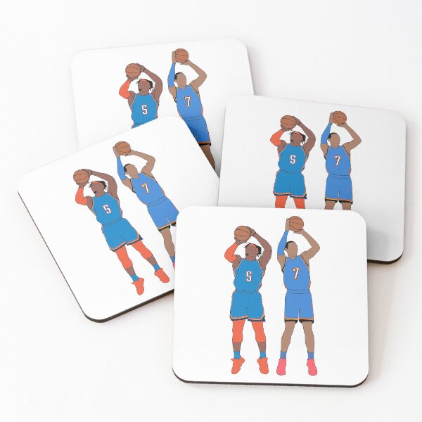 Item preview, Thunder Rookies Darius Bazley and Luguentz Dort designed and sold by TheKevin 27.