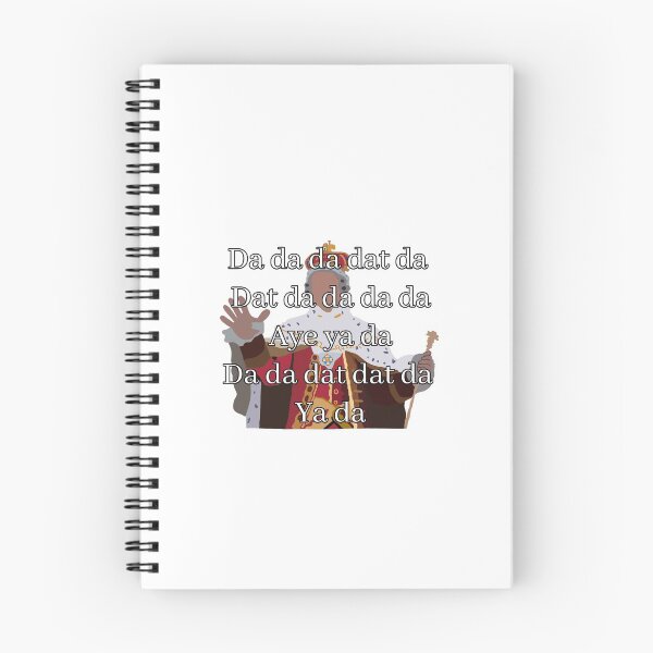 Item preview, King george singing  designed and sold by Kensey schilhab.