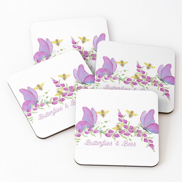 Item preview, Butterflies and Bees 2 designed and sold by Maria Jordan-O'Reilly.
