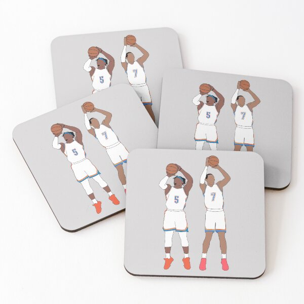 Item preview, Thunder Rookies Darius Bazley and Luguentz Dort designed and sold by TheKevin 27.