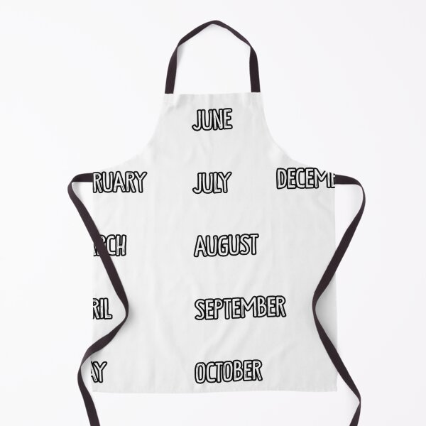 Item preview, Months - black & white designed and sold by PaintPsd.