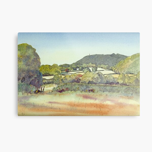 Frodsham Hill Metal Print