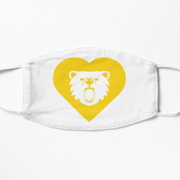 Download Yellow Care Bear Face Masks Redbubble PSD Mockup Templates