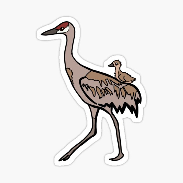 Item preview, Sandhill Crane designed and sold by Lex Linfield.