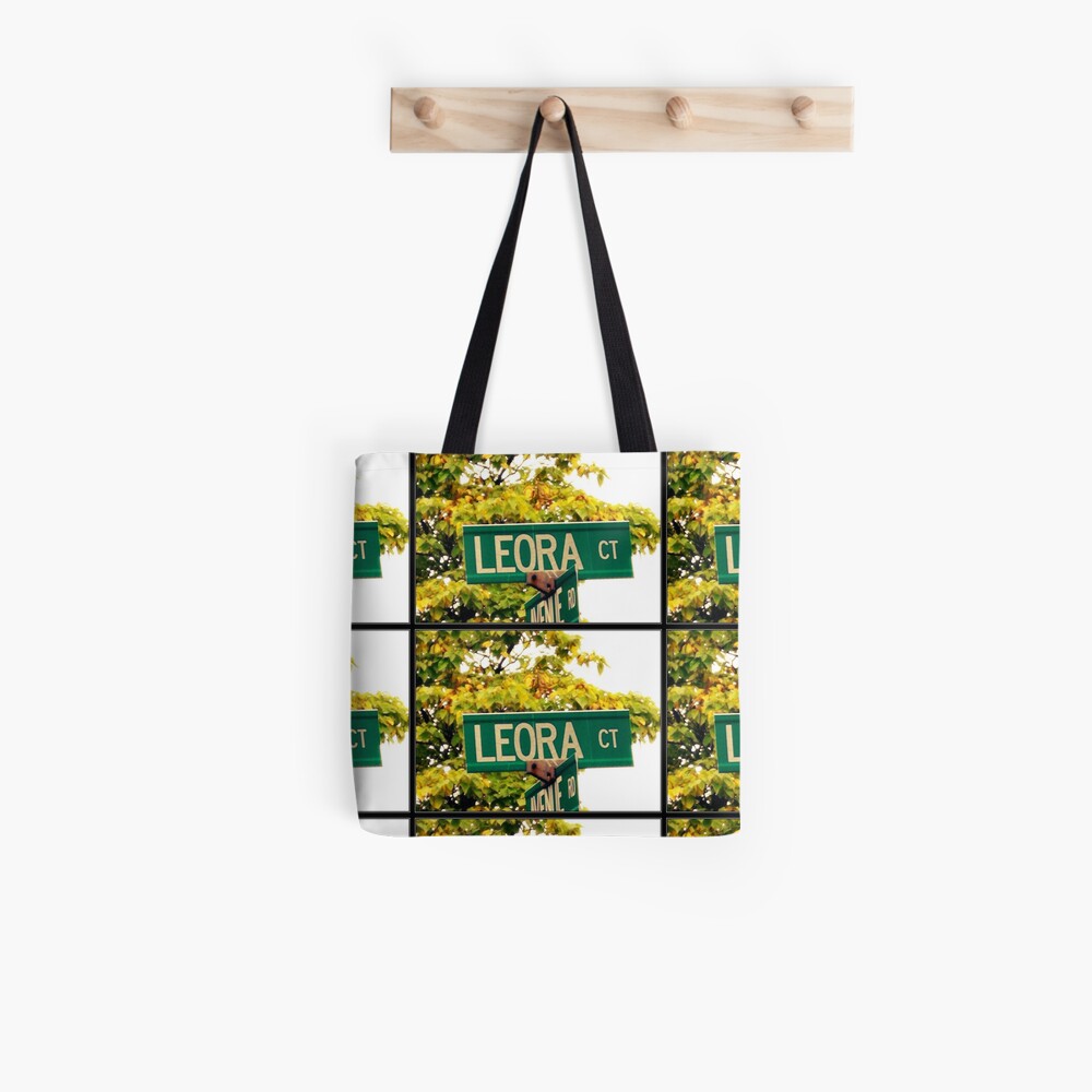 Leora socks, Leora sticker, Leora Tote Bag