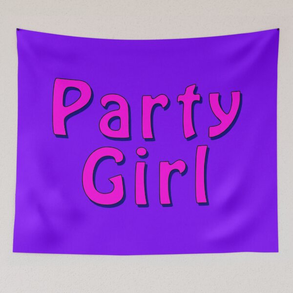 Item preview, Pink Party Girl Sticker designed and sold by Boxing Kangaroo Retail Company.
