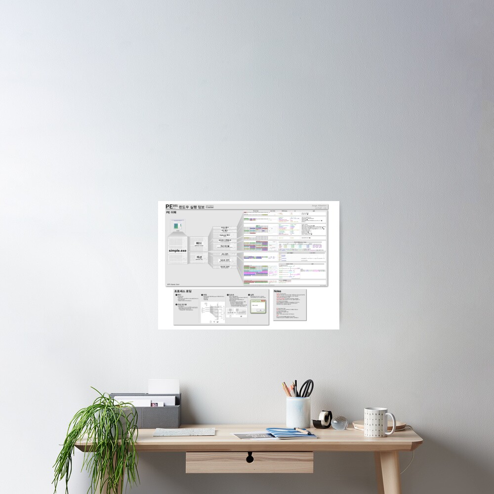 PE101 Korean: 윈도우 실행 정보 Poster