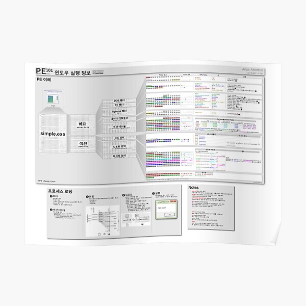 PE101 Korean: 윈도우 실행 정보 Poster