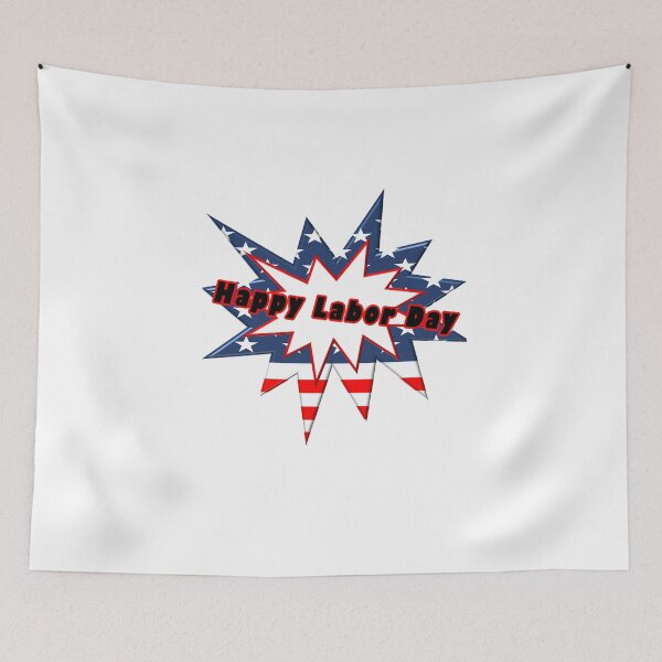 Artikelvorschau, Happy Labour Day T-Shirt, Fünf Farben / Männer / Frauen entworfen und verkauft von Snootstore.