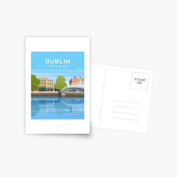 Item preview, Dublin, Ireland - Ha'penny Bridge designed and sold by typelab.