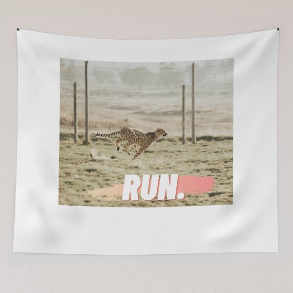 Item preview, Running Cheetah designed and sold by The Athletic  Mindset.
