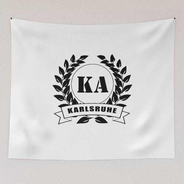 Item preview, Karlsruhe Baden laurel wreath designed and sold by GeogDesigns.