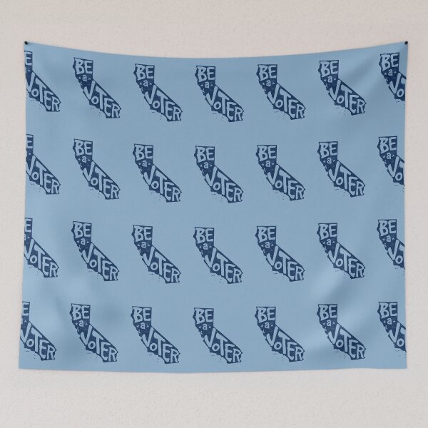 Item preview, Be a Voter California! (navy) designed and sold by bananna620.