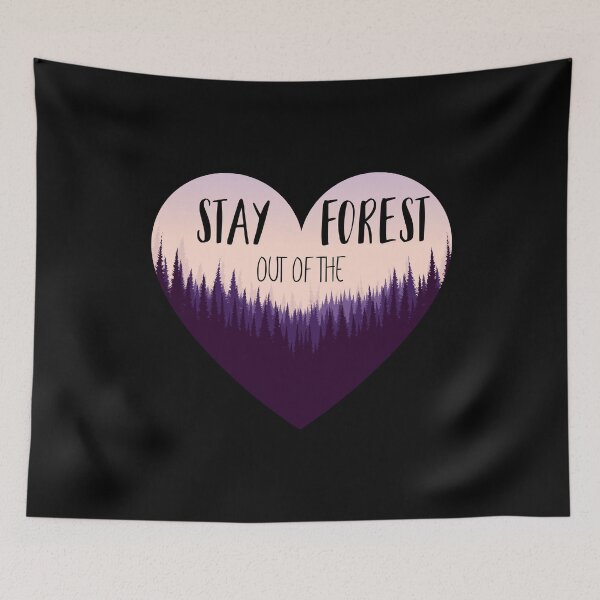 Item preview, Stay Out Of The Forest designed and sold by Sara Burgess.