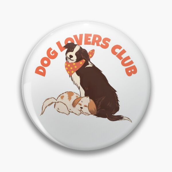 Artikelvorschau, Dog Lover Club, Dog Lovers, Retro entworfen und verkauft von FannFann.