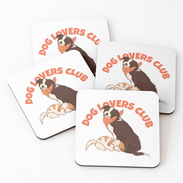 Artikelvorschau, Dog Lover Club, Dog Lovers, Retro entworfen und verkauft von FannFann.