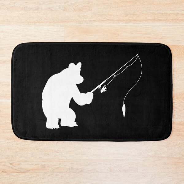 Item preview, Bear Fishing gift for fishing lovers designed and sold by Space Art.