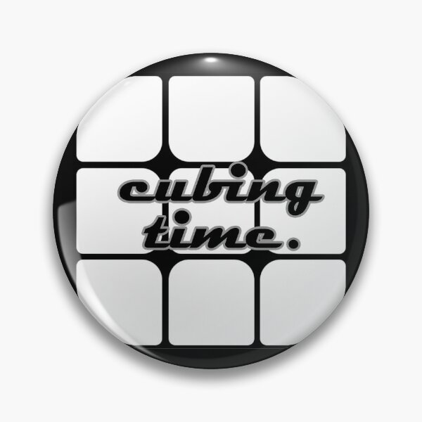 Item preview, Cubing Time Black and White Design designed and sold by LaGringaCuber.