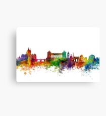 Rome Italy Skyline Canvas Print
