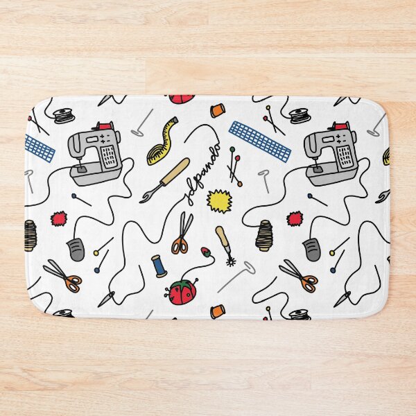 Item preview, Seamstress Essentials Layout - An Organized Mess in Color designed and sold by JD-PANDA.